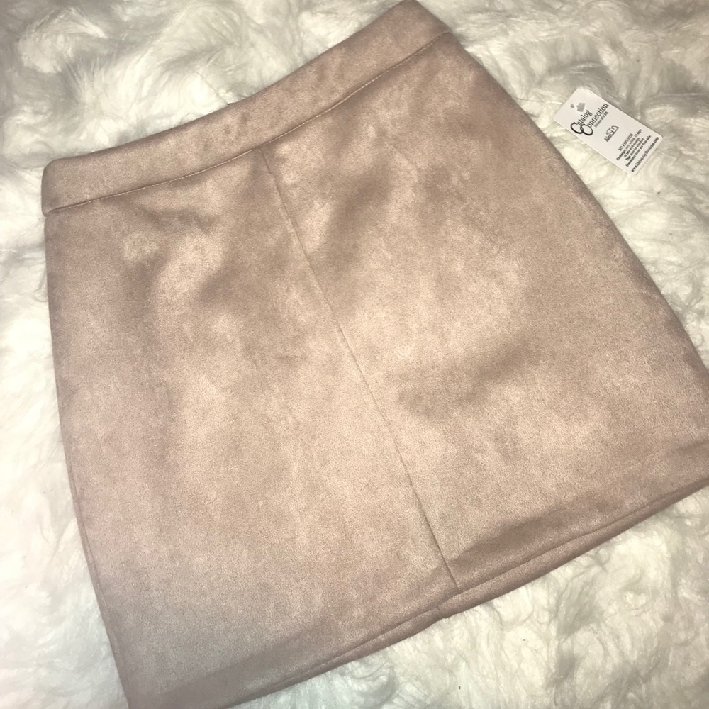 suede boutique skirt